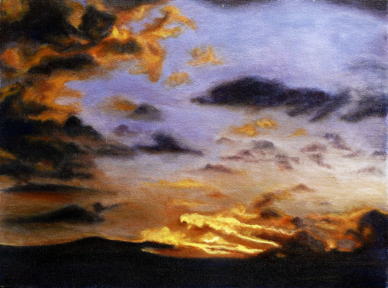 sunset-oil-on-canvas-61x46cm-2008
