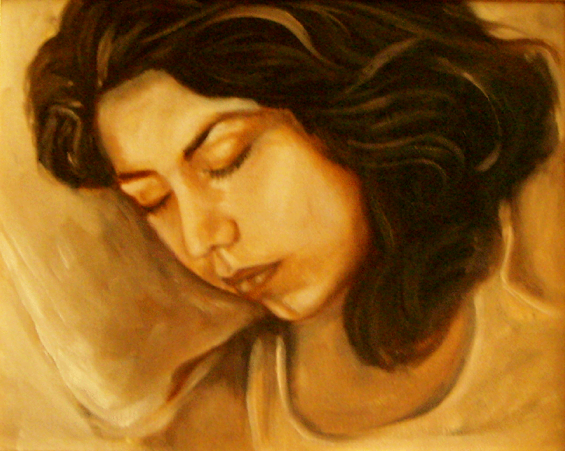 my-dauther-oil-on-canvas-20x30cm-2005